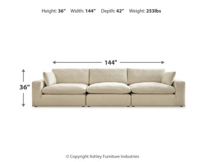 Elyza 3-Piece Sectional Sofa