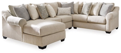 Seccional de 4 piezas Carnaby con chaise longue