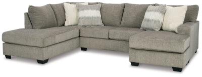 Seccional de dos piezas Creswell con chaise longue