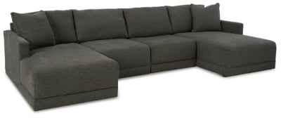 Sofá seccional de 4 piezas Evey con chaise longue