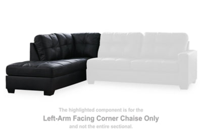 Barlin Mills Chaise de esquina mirando hacia la izquierda
