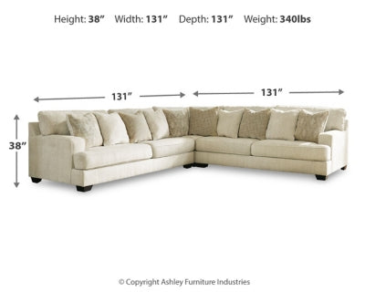 Rawcliffe 3-Piece Sectional