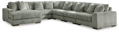 Seccional Lindyn de 6 piezas con chaise