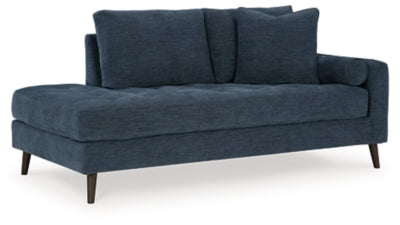 Chaise de esquina Bixler con brazo derecho