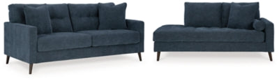 Sofá y chaise Bixler