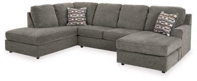 Sofá seccional de 2 piezas O'Phannon con chaise longue