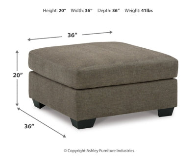 Mahoney Oversized Accent Ottoman