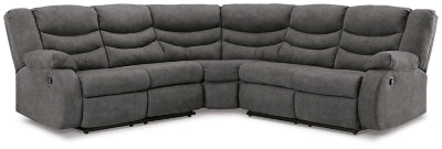 Sofá seccional reclinable de 2 piezas Partymate