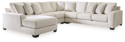 Seccional Lerenza de 4 piezas con chaise lounge