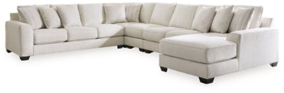 Seccional de 5 piezas Lerenza con chaise lounge