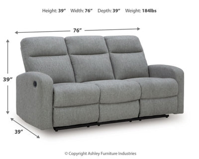Moreau Place Reclining Sofa