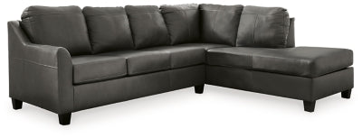 Seccional Valderno de 2 piezas con chaise lounge