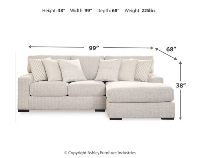 Larce 2-Piece Sectional with Chaise