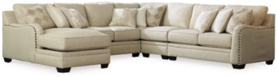 Seccional de 5 piezas Luxora con chaise longue