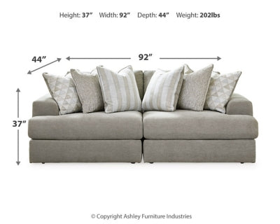 Avaliyah 2-Piece Sectional Loveseat