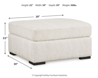 Chessington Oversized Accent Ottoman