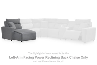 Modmax II Left-Arm Facing Power Reclining Back Chaise