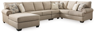 Seccional Baceno de 4 piezas con chaise