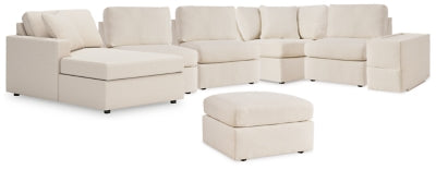 Seccional Modmax de 6 piezas con chaise y otomana