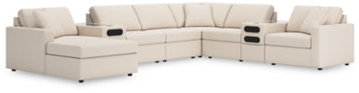 Seccional de 8 piezas Modmax con sistema de audio y chaise