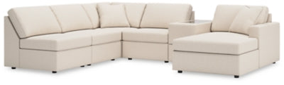 Seccional de 6 piezas Modmax con chaise longue