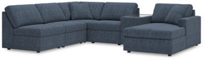 Seccional de 6 piezas Modmax con chaise longue