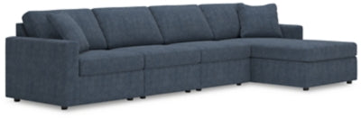 Sofá modular Modmax de 4 piezas con chaise longue