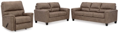 Sofá, sofá de dos plazas y sillón reclinable Navi