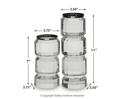 Brentley Candle Holder Set (Set of 2)