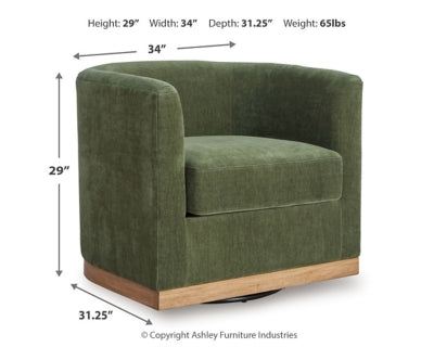 Jersonlow Swivel Accent Chair