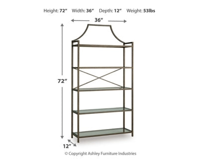 Bernonly 72" Bookcase