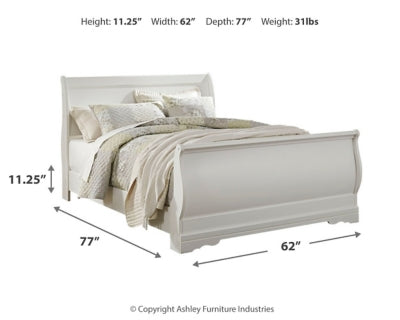 Anarasia Queen Sleigh Rails