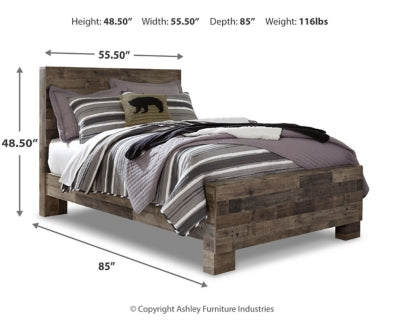 Derekson Full Panel Bed