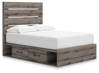 Cama de panel completo Urbanoore con almacenamiento
