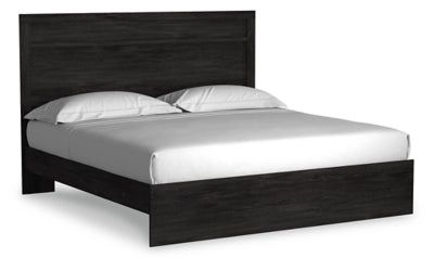 Cama King con paneles Belachime