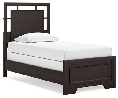 Cama de dos paneles Covetown