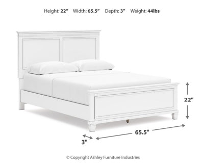 Fortman Queen Panel Footboard