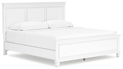 Cama con panel King Fortman