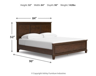 Danabrin California King Panel Bed