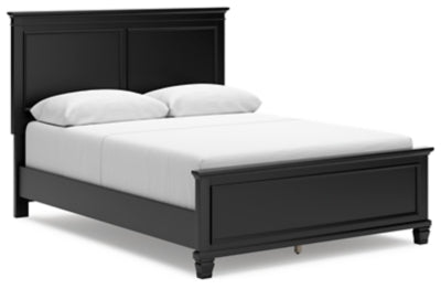 Cama Queen con paneles Lanolee