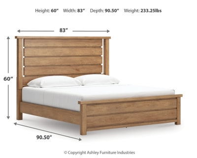 Kristiland California King Panel Bed