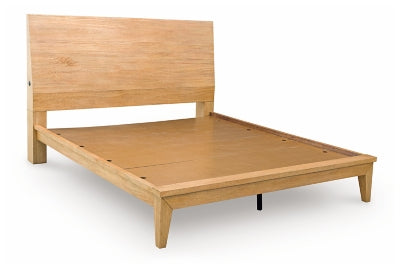 Cama con Panel Sherbana King