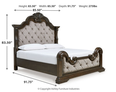 Maylee King Upholstered Bed