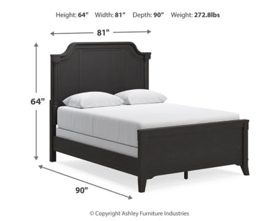 Welltern King Panel Bed