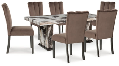 Jazmore Dining Table and 6 Chairs