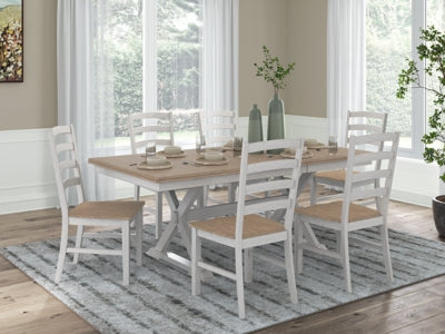 Westlinport Extension Dining Table and 6 Chairs