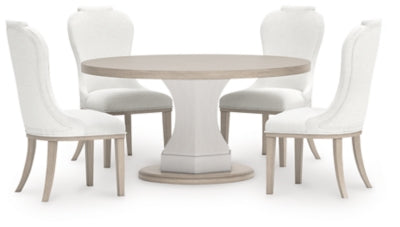 Jorlaina Dining Table and 4 Chairs