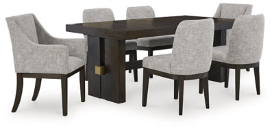 Burkhaus Dining Table and 6 Chairs