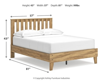 Bermacy Full Platform Panel Bed