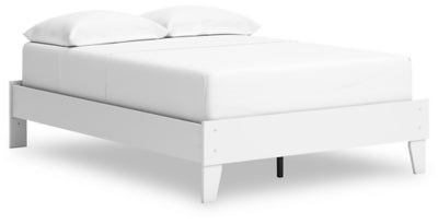 Cama de plataforma completa Hallityn